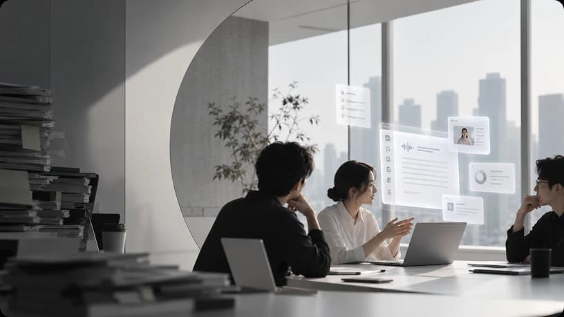 会議から始める企業のAX活用イメージ